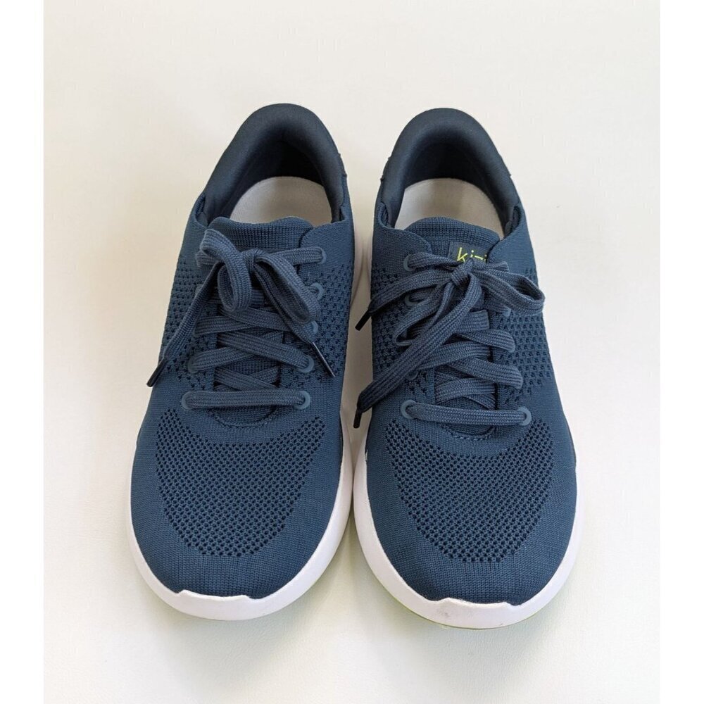 Kizik Lima Slip On Unisex Sneakers W's 8.5 M's 7 Teal Mesh